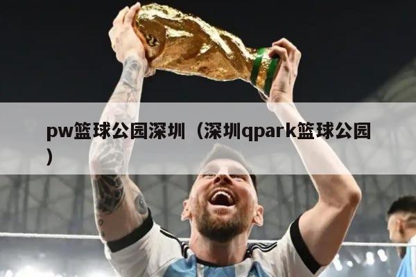 pw篮球公园深圳（深圳qpark篮球公园）
